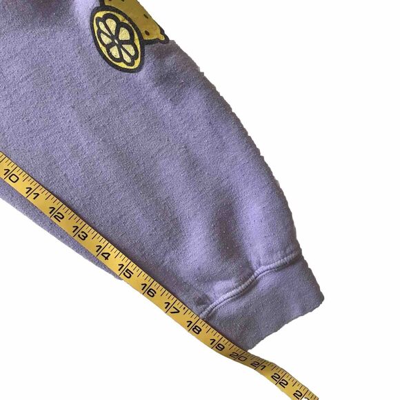 Hello Kitty by Sanrio Womens OS Purple Graphic Sweatshirt Crew Neck Long Sleeve - Picture 7 of 9